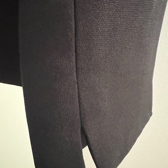 Petit Sophisticate Black Jacket with beading on front collar Size 12 - Picture 4 of 8